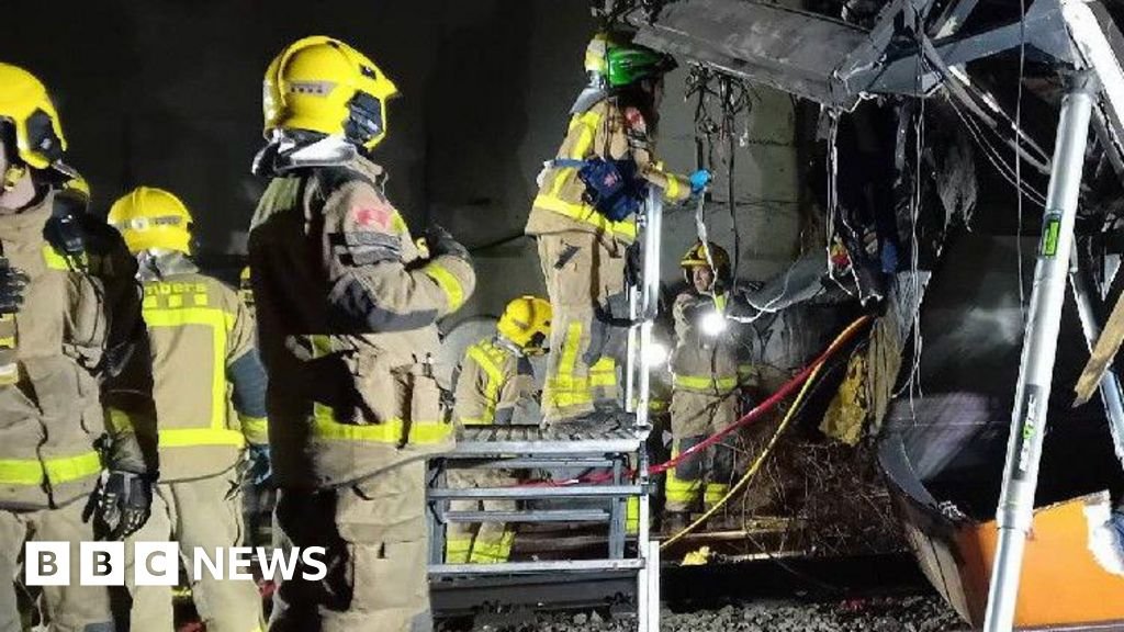Driver killed in derailment near Barcelona
