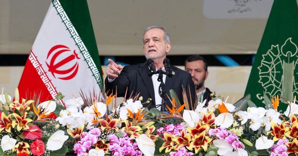 İran Cumhurbaşkanı Pezeşkiyan: “Hiçbir ülke savaştan hayır görmez ve kan dökerek bir yere varılamaz”