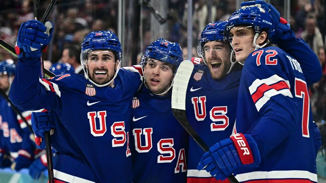 Grades, questions from Team USA’s Olympic hockey win vs. Denmark