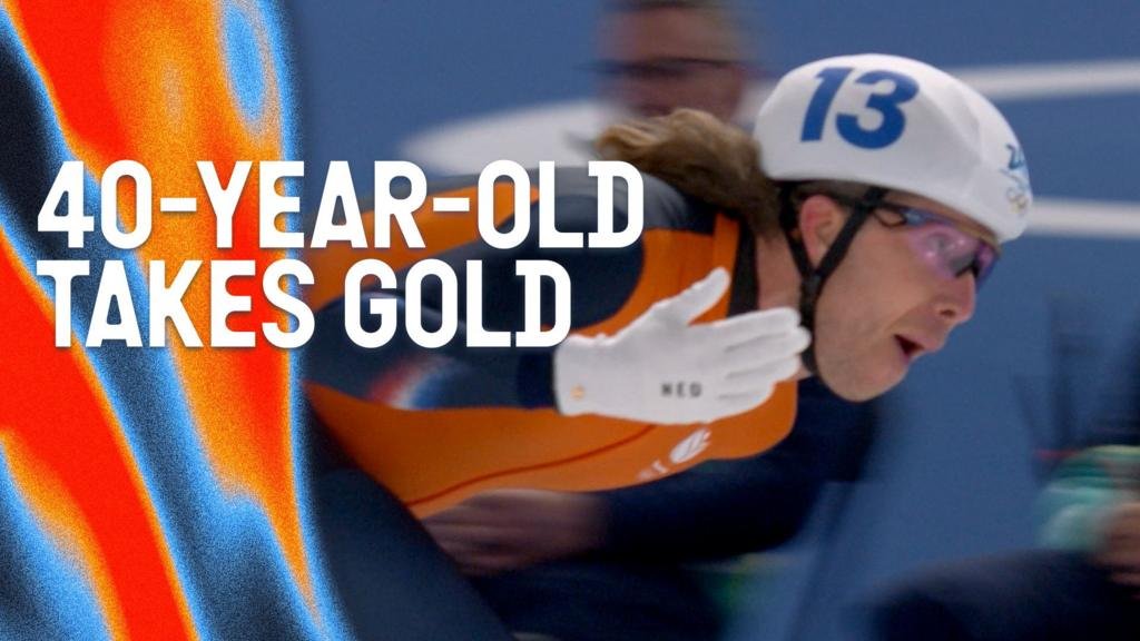 Bergsma wins 'sensational' speed skating gold at 40