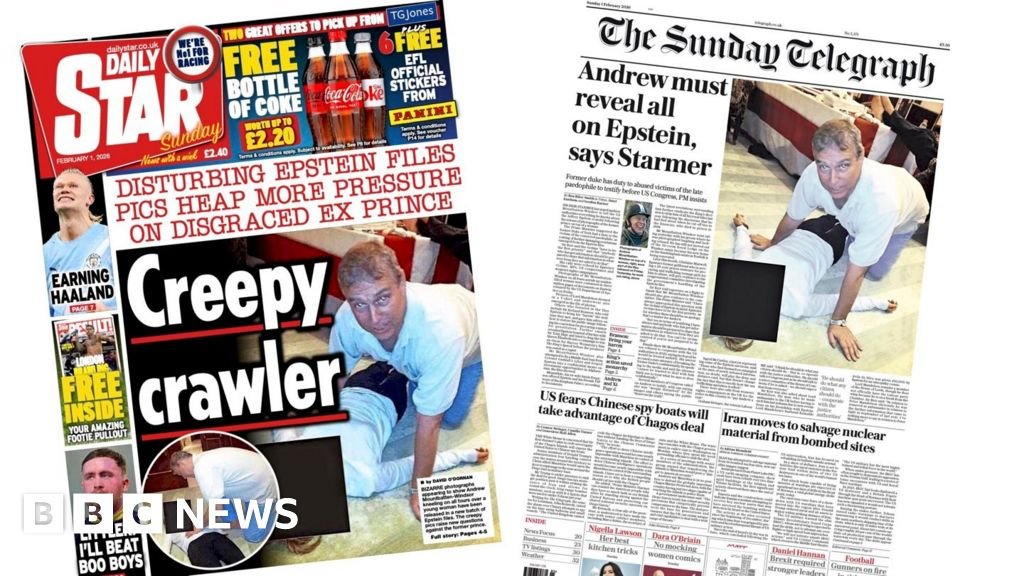 ‘Ex-duke’s new Epstein disgrace’ and ‘Andrew must reveal all on Epstein’
