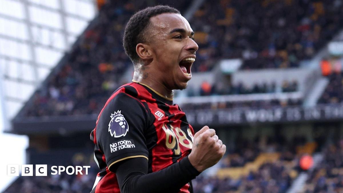 Bournemouth’s Eli Junior Kroupi likened to Kylian Mbappe after goal at Wolves