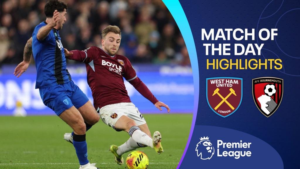West Ham held to goalless draw by Bournemouth