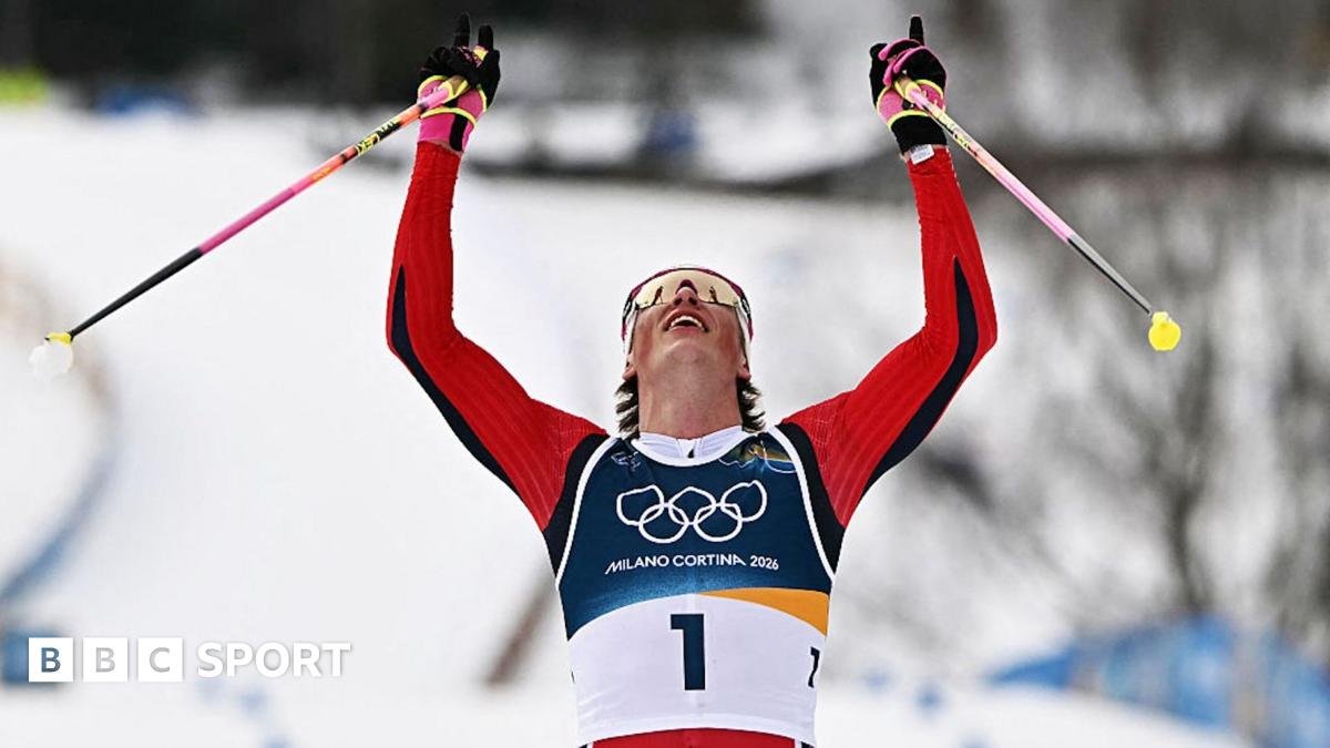 Winter Olympics 2026: Johannes Hoesflot Klaebo wins sixth medal of Games
