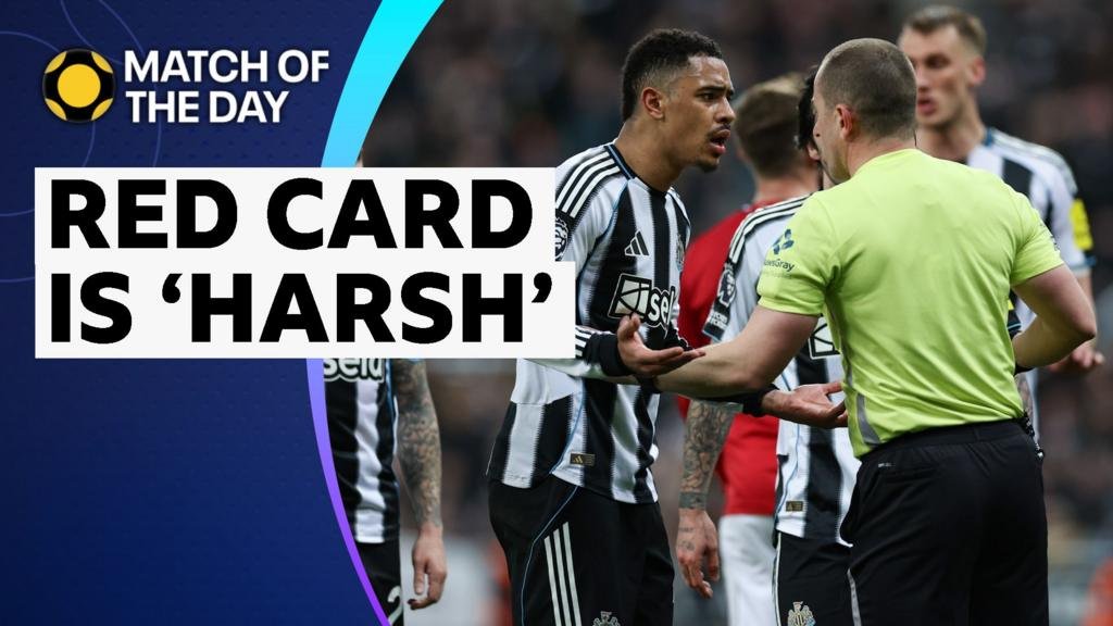 Did Ramsey deserve to be sent off?