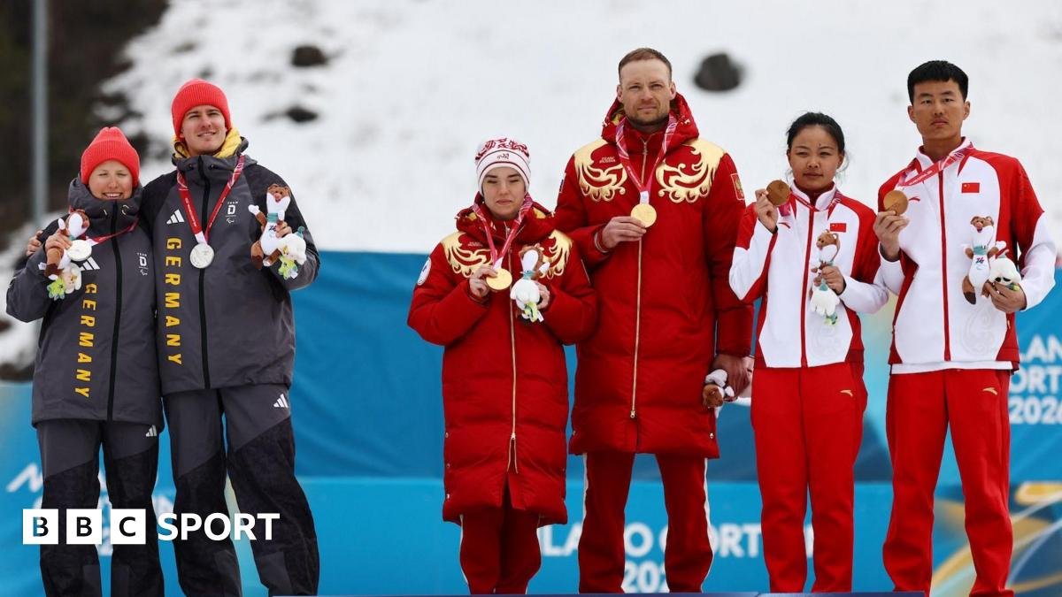Winter Paralympics 2026: Germans protest against Russia during medal ceremony