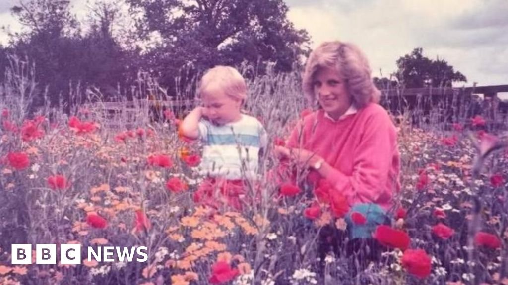 William shares unseen photo of Princess Diana for Mother's Day