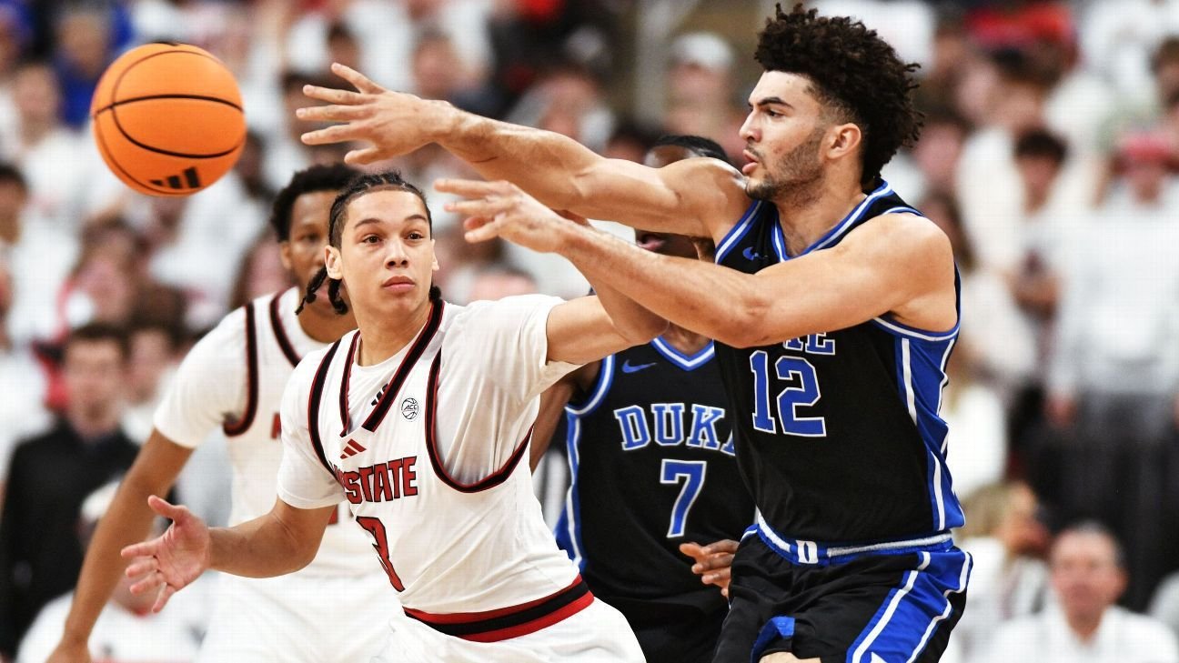 No. 1 Duke clinches outright ACC title with rout of NC State