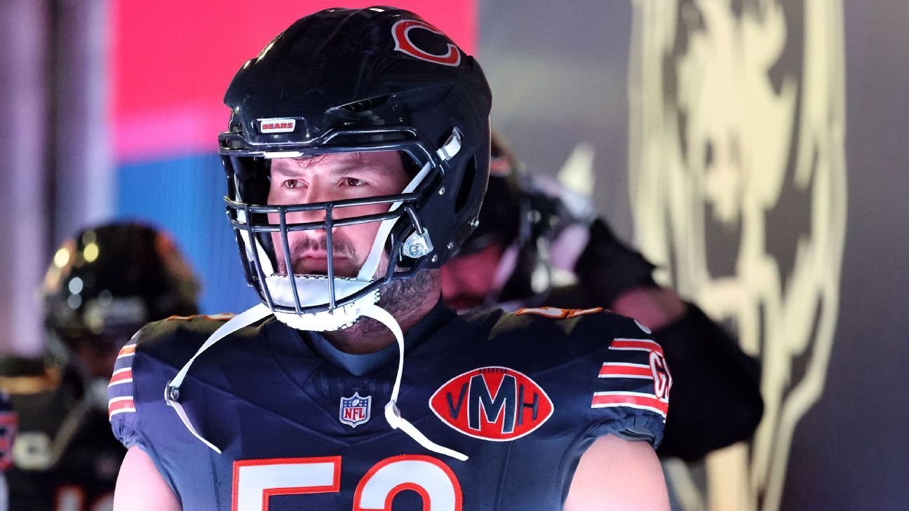 Sources: Bears center Drew Dalman retiring from NFL at age 27