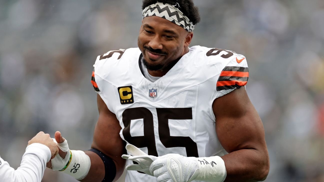 Browns’ Myles Garrett gets ninth speeding ticket since 2017