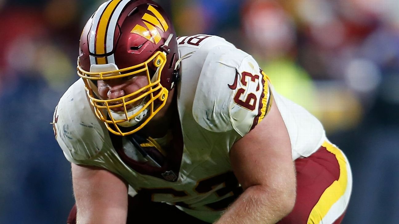 Chargers reach deal with C Tyler Biadasz, source says