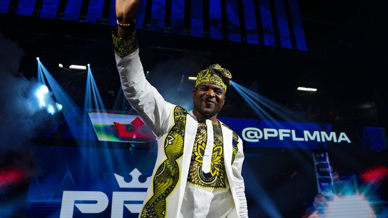 Combat star Francis Ngannou released by PFL, now a free agent