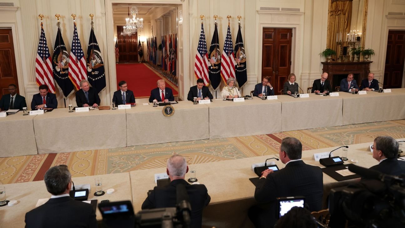 Trump plans executive order to address college sports issues