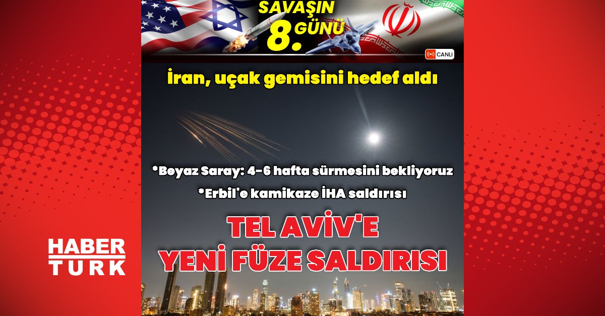 ABD-İsrail İran Savaşı'nda 8. gün!