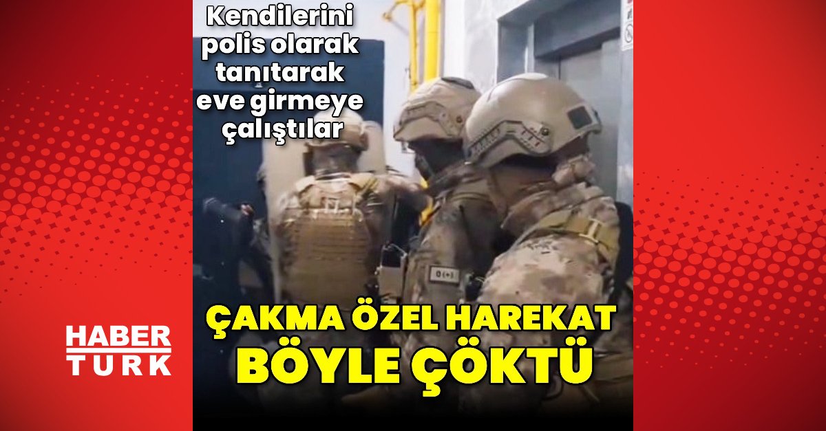 Şanlıurfa’da ‘özel harekat polisi’ gibi davranan 3 şüpheliye tutuklama