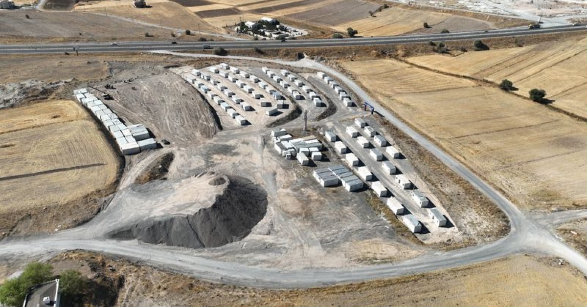 Talas’ta olası afetler için konteyner kent