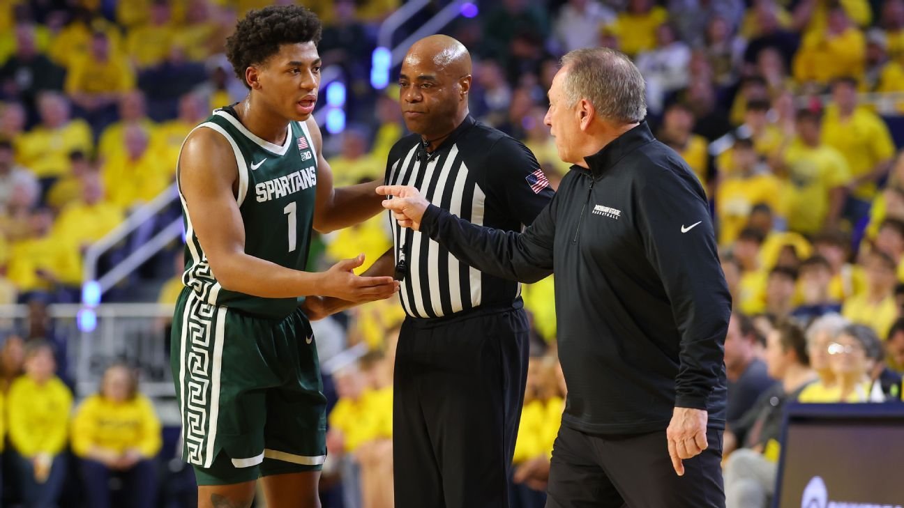 Michigan St.’s Fears gets tech for another kick at player’s groin