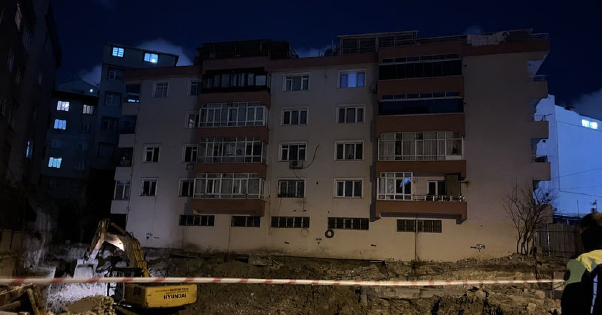 Bahçelievler’de 5 katlı bina tahliye edildi