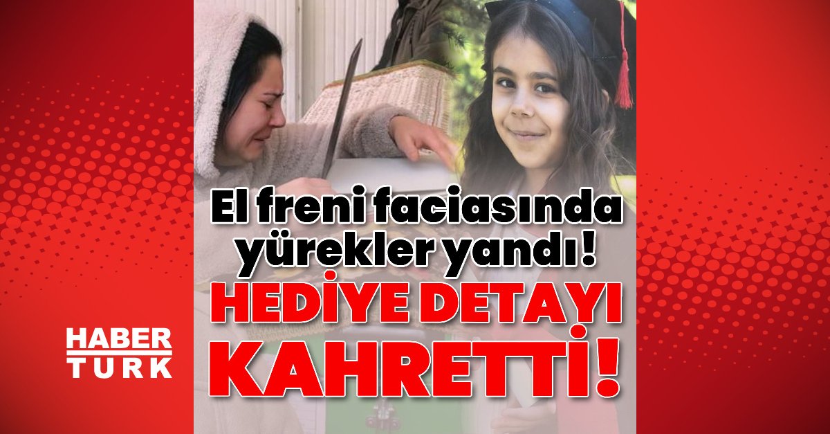 El freni faciasında kahreden detay! Hediye için çıktılar dehşeti yaşadılar!