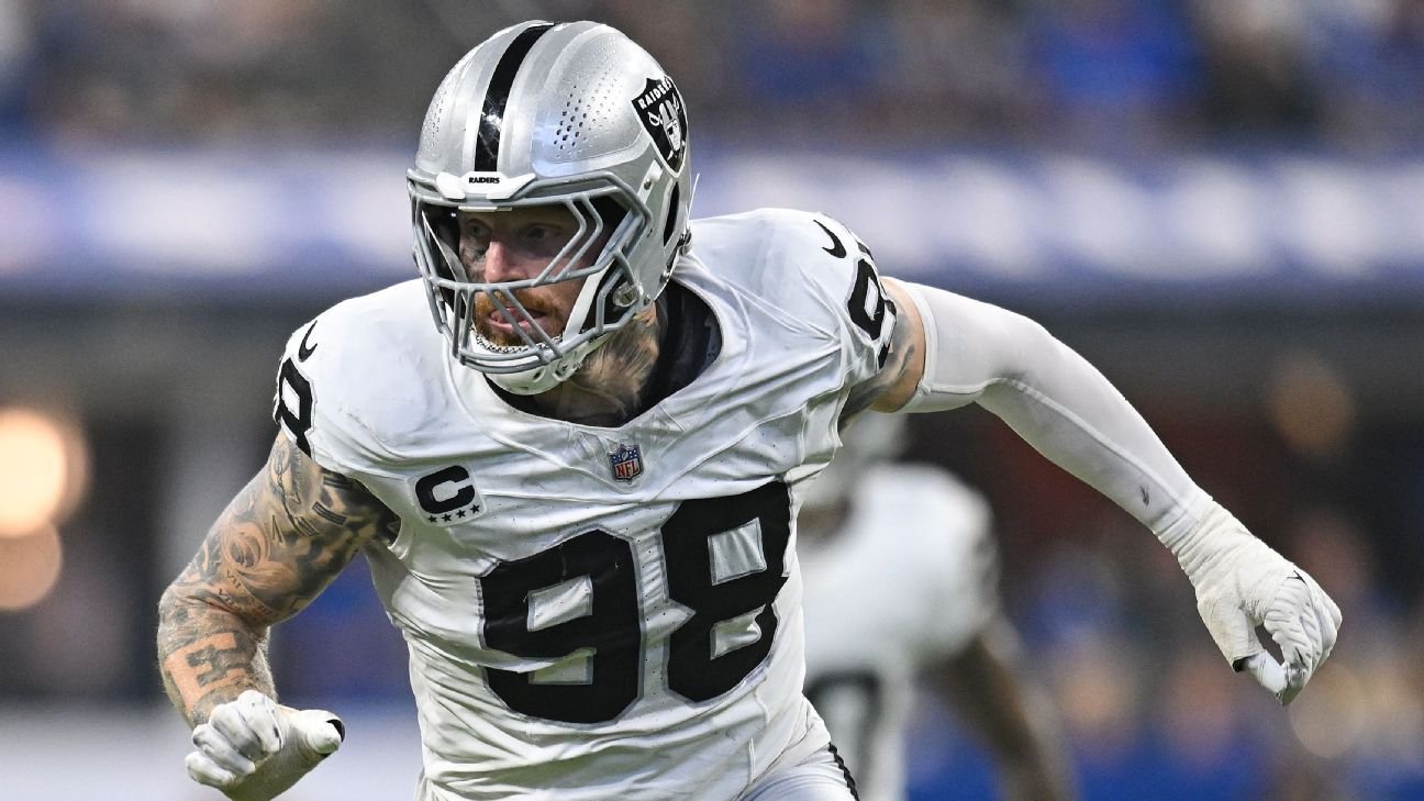 Raiders: Ravens ‘backed out’ of trade for Maxx Crosby