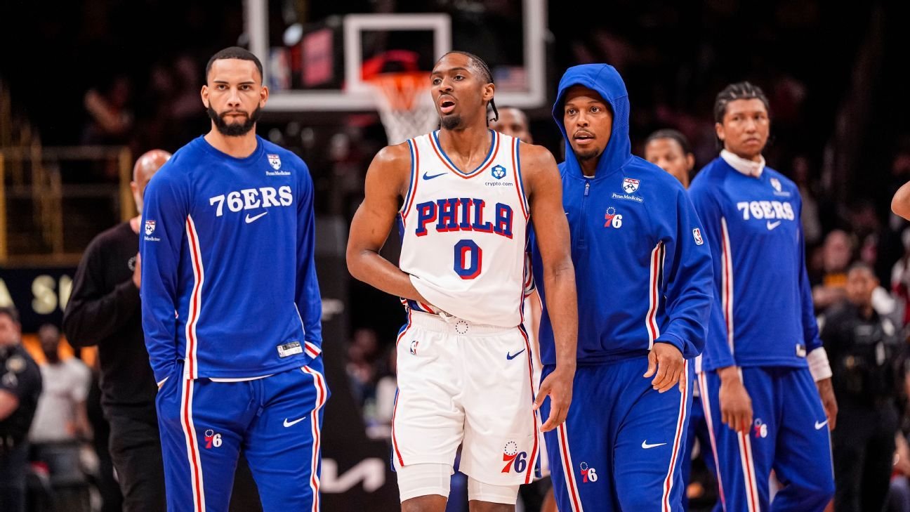 76ers’ Tyrese Maxey out at least 3 weeks with finger tendon injury