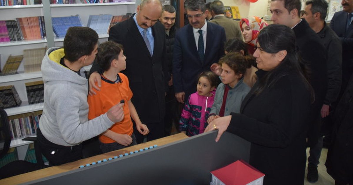Sason’da “Yaşayan Kütüphane” hizmete açıldı