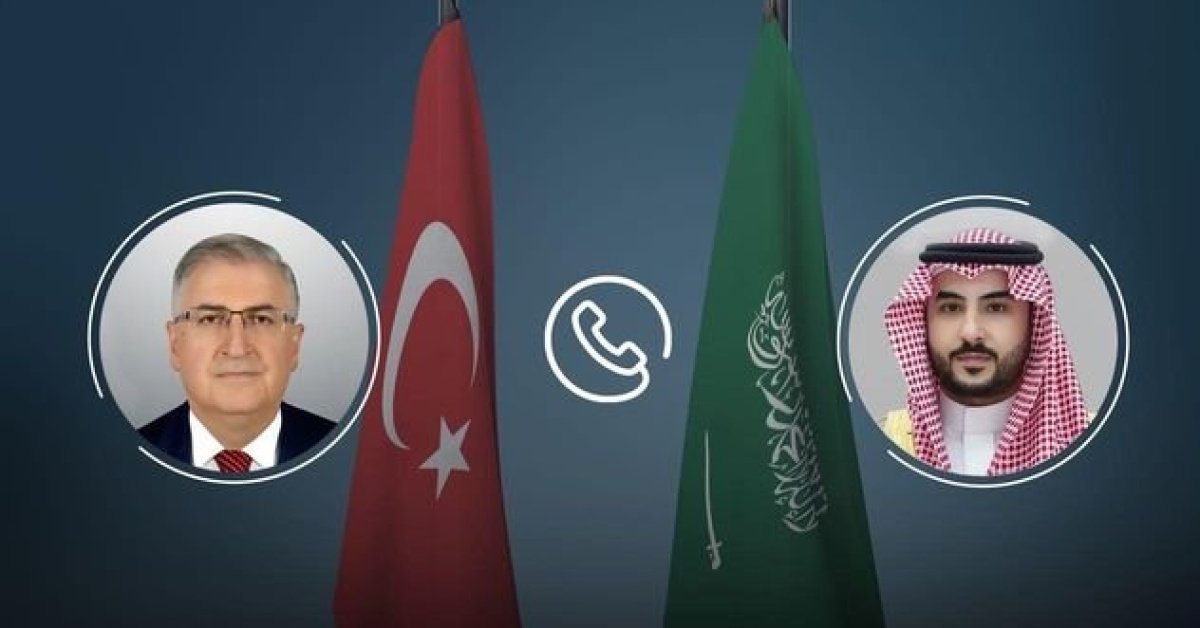 Milli Savunma Bakanı Bakan Güler, Suudi mevkidaşıyla telefonda görüştü