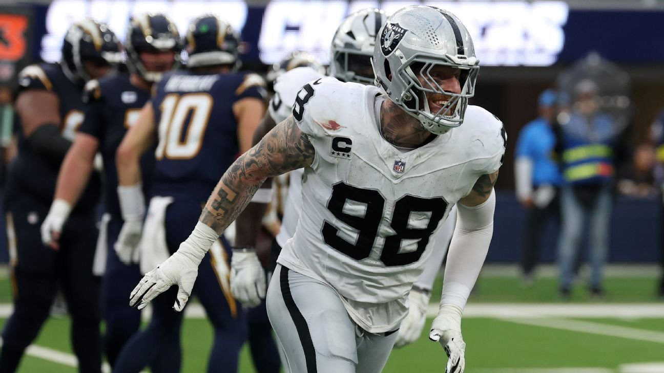 Maxx Crosby commits after nixed trade to Ravens: ‘I’m a Raider’