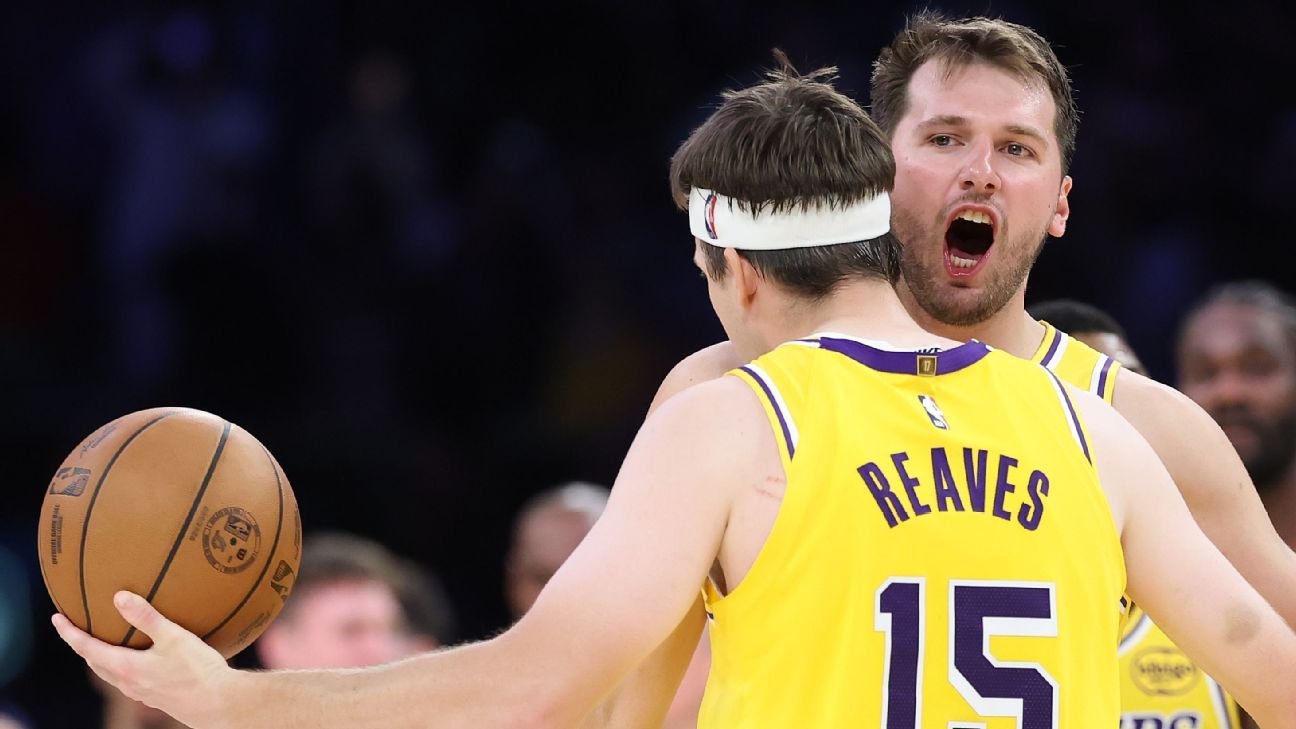 Lakers’ Reaves, Doncic deliver late-game magic in OT thriller