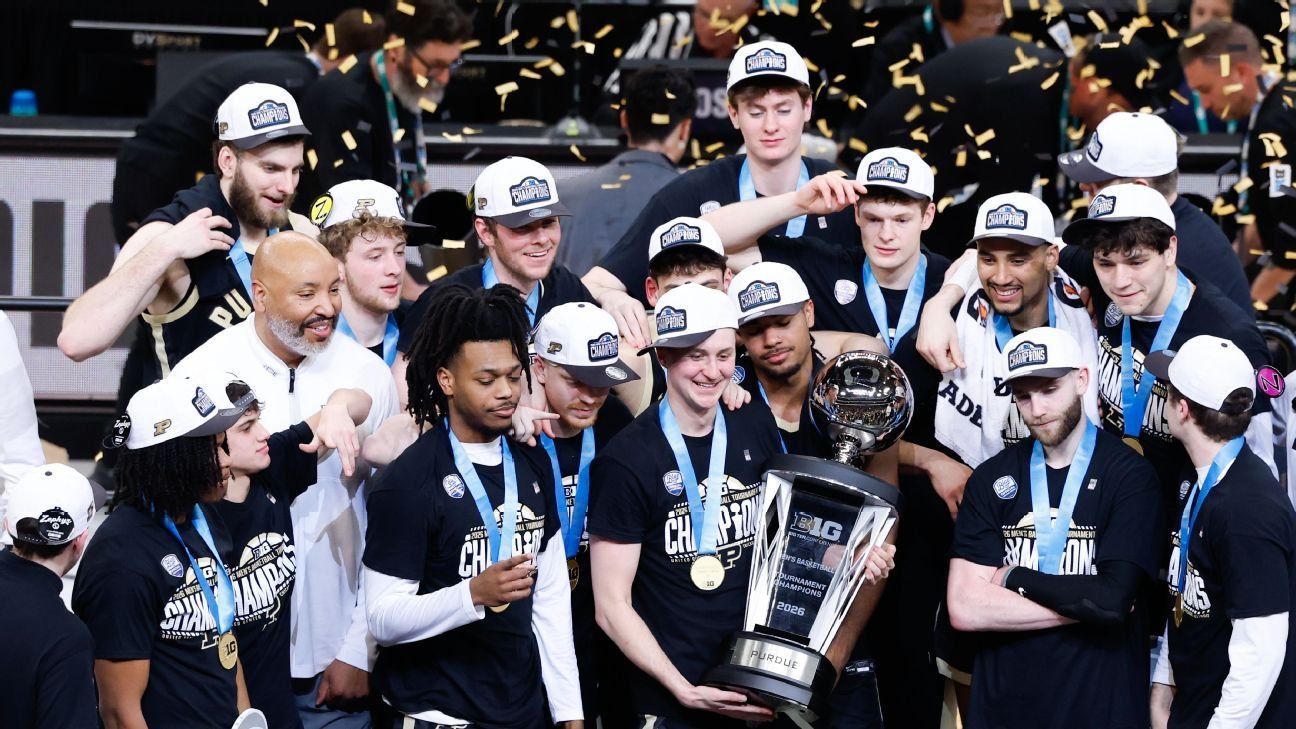 Purdue trips No. 3 Michigan to win Big Ten tournament title