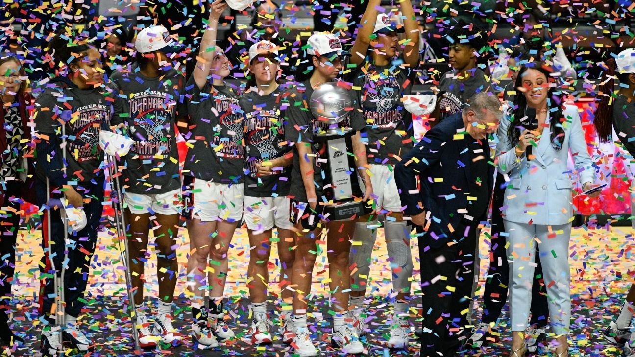 UConn, UCLA, Texas, South Carolina top women’s NCAA tournament seeds