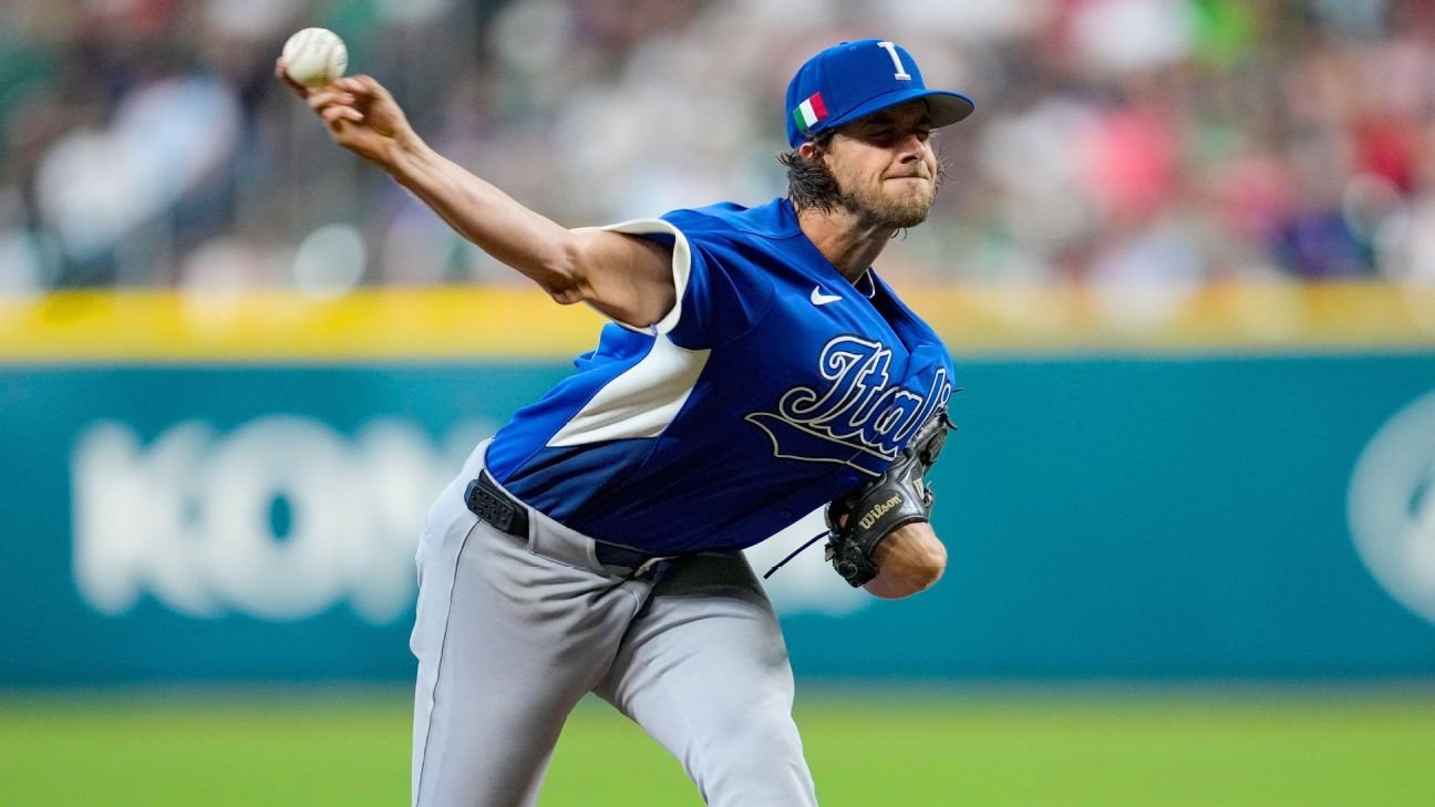 Aaron Nola to start World Baseball Classic semifinal for Italy