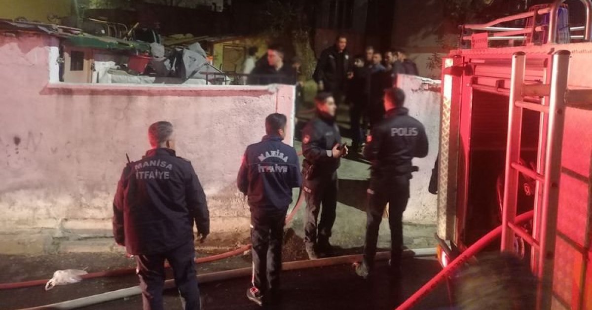 Manisa’da “gelin kayınvalidesinin evini ateşe verdi” iddiası
