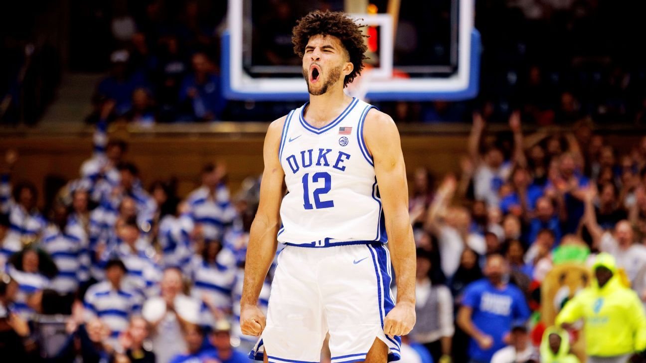 Duke’s Cameron Boozer among freshmen on All-America 1st team