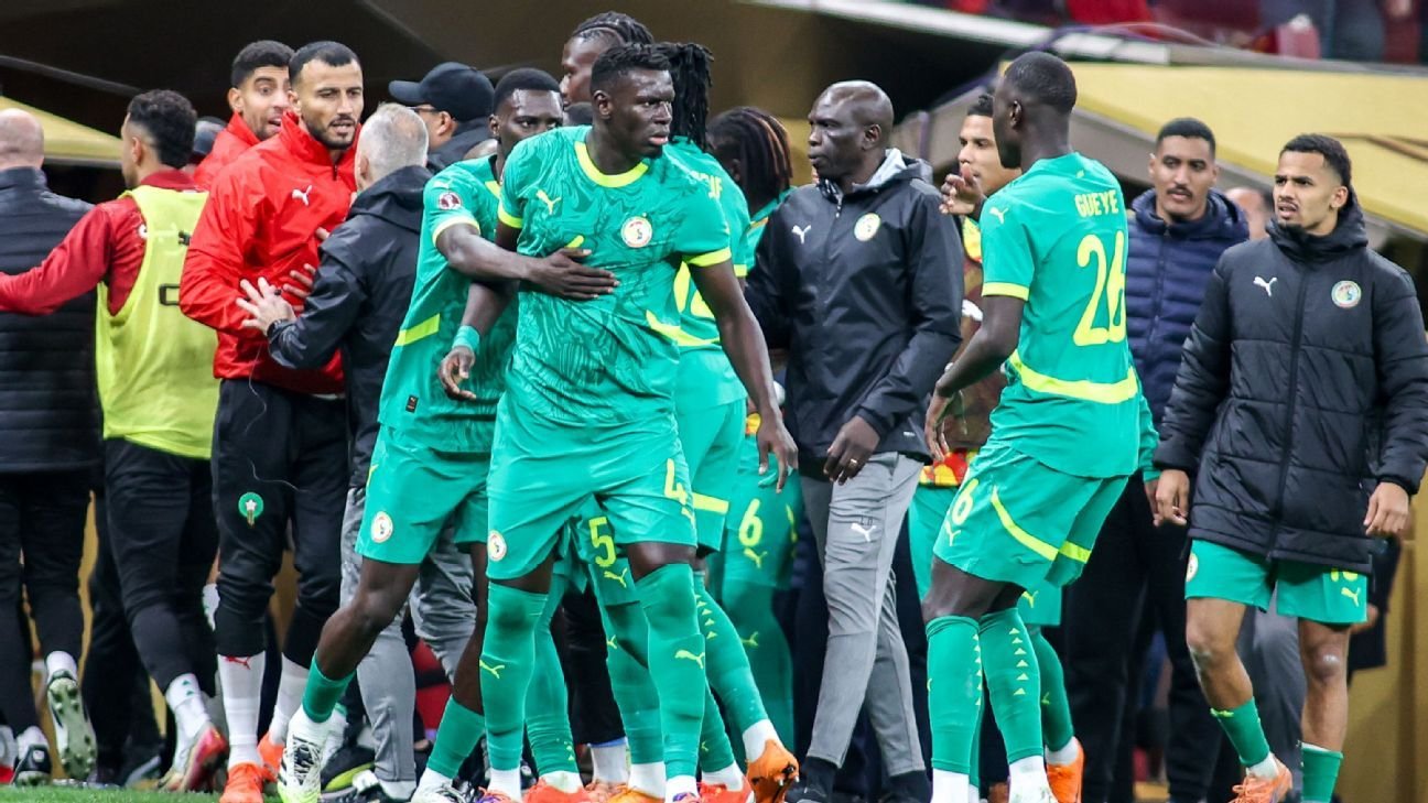 Senegal’s AFCON final win overturned as Morocco declared winners
