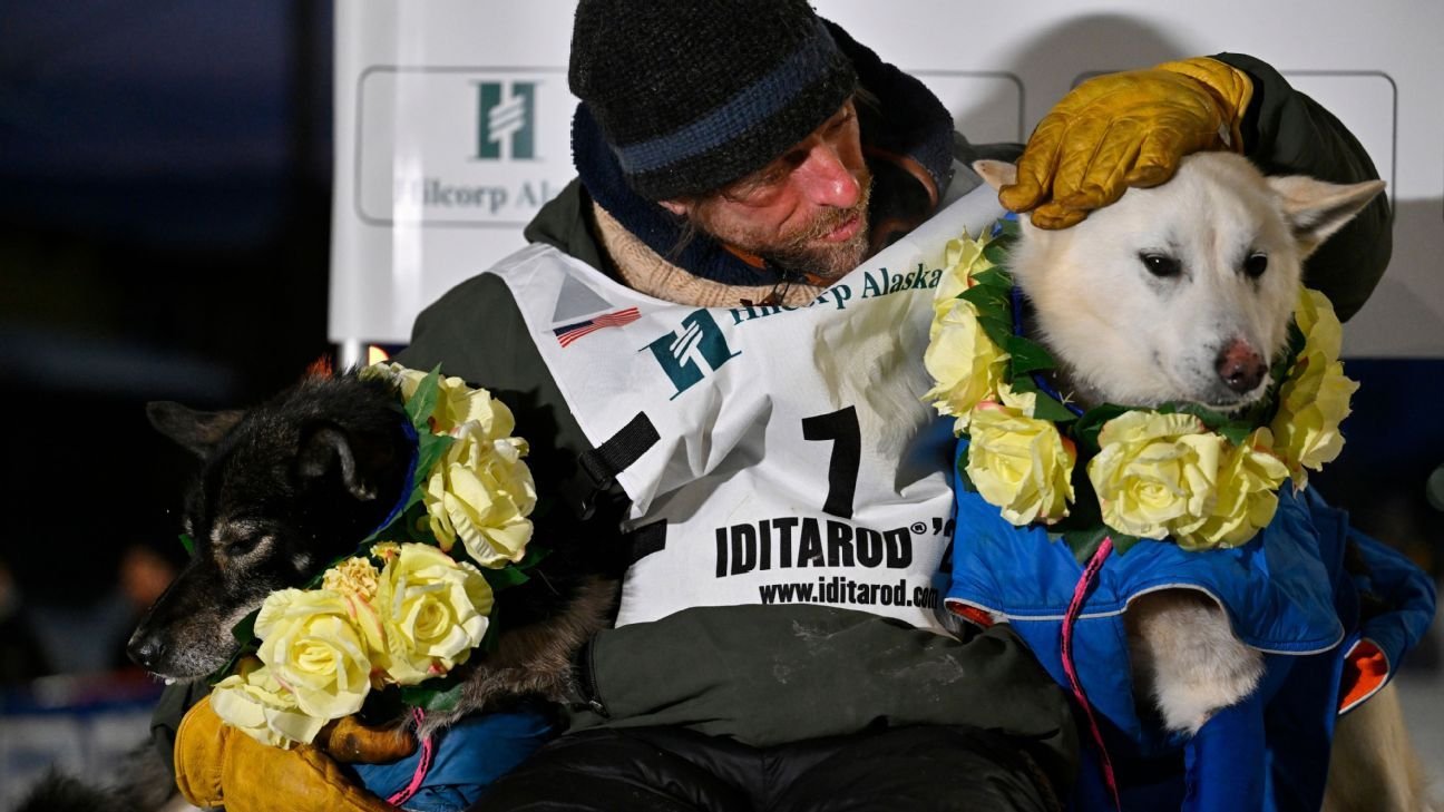 Former reality TV star Jessie Holmes repeats as Iditarod champ