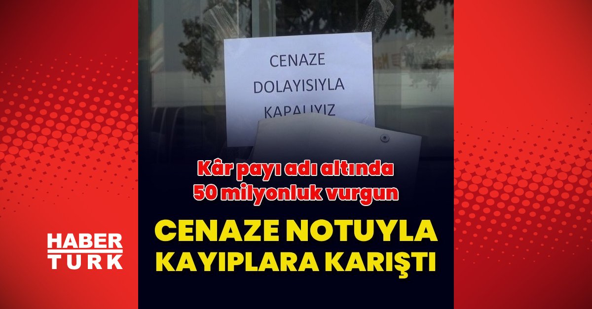 Kuyumcu, ‘Kar payı’ adı altında topladığı 50 milyon lira ile kayboldu