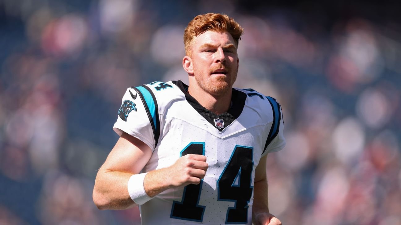 Sources: Eagles trade 2027 pick for Panthers QB Andy Dalton