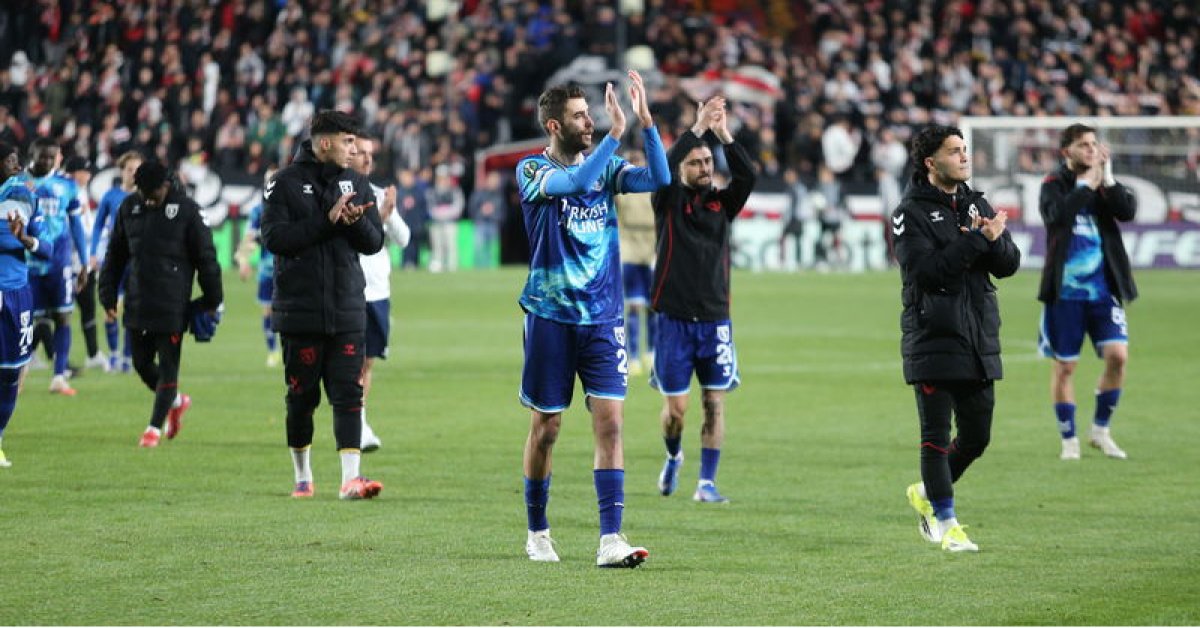 Rayo Vallecano: 0 – Samsunspor: 1 | MAÇ SONUCU (Samsunspor’dan Avrupa’ya galibiyetle veda)