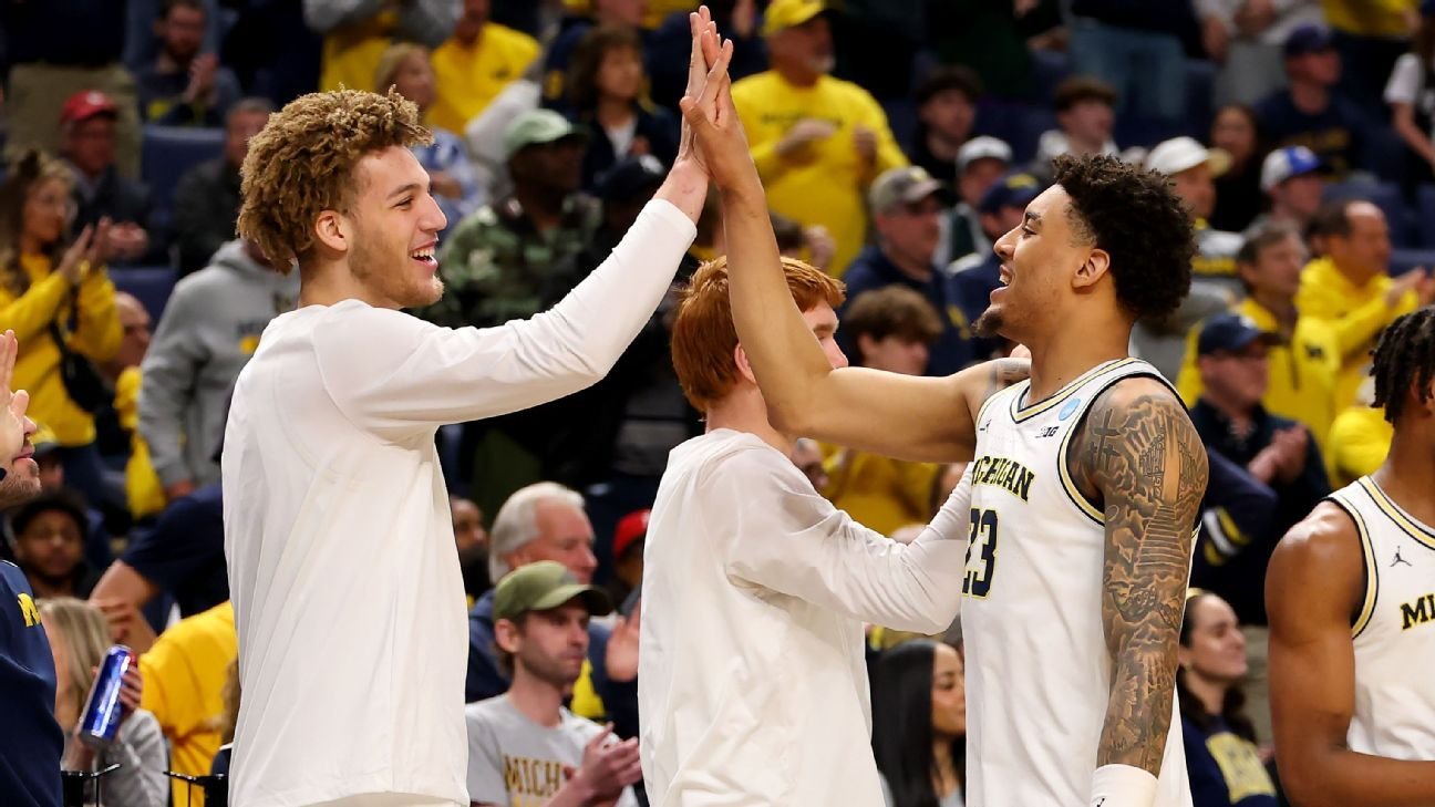 Lendeborg’s 25 powers Michigan past Saint Louis and into Sweet 16