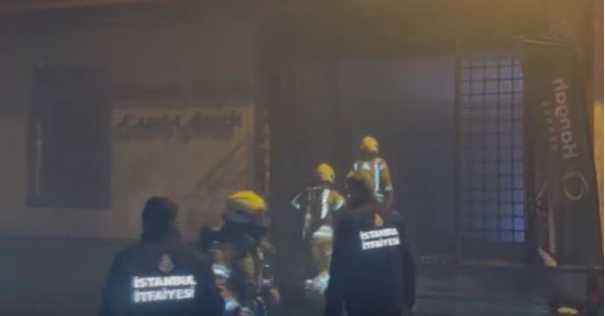 Beykoz’da cami yangını