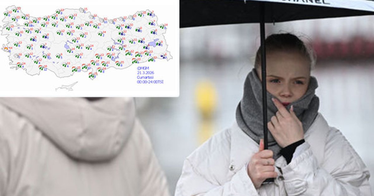 HAVA DURUMU: Meteoroloji’den kritik uyarı: 7 bölgede yağış var | Hava durumu İstanbul