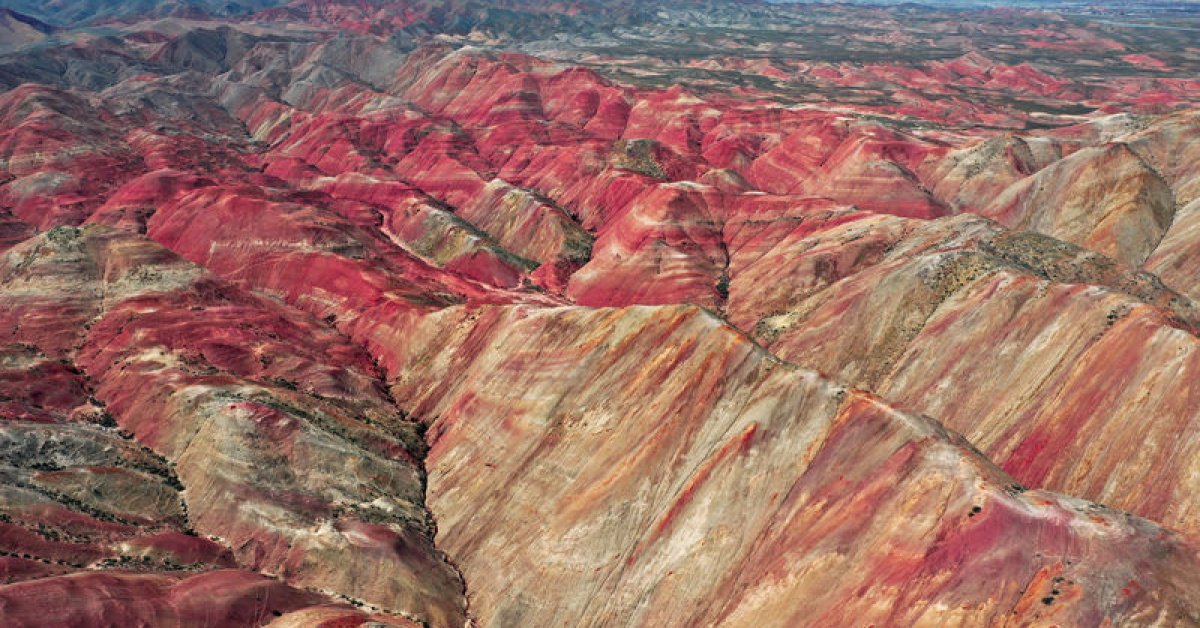 Iğdır'da tablo gibi görüntü!