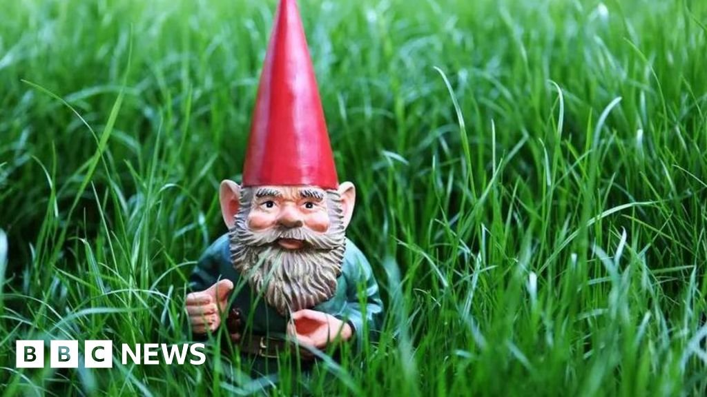 Couple tried claiming neighbour's land with gnome