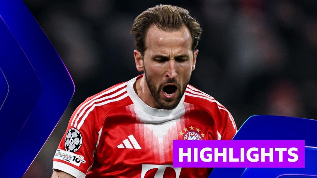 Champions League: Highlights as Harry Kane scores twice as Bayern Munich thrash Atalanta 4-1 and 10-2 on aggregate to reach quarter-finals