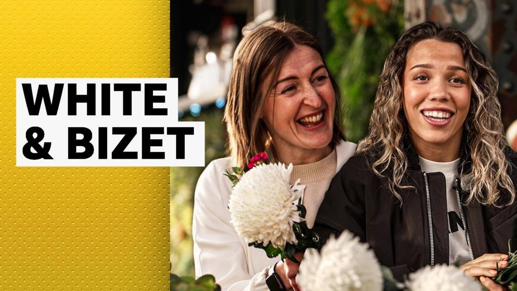 Ellen White discusses pregnancy with Manchester United’s Celin Bizet Donnum