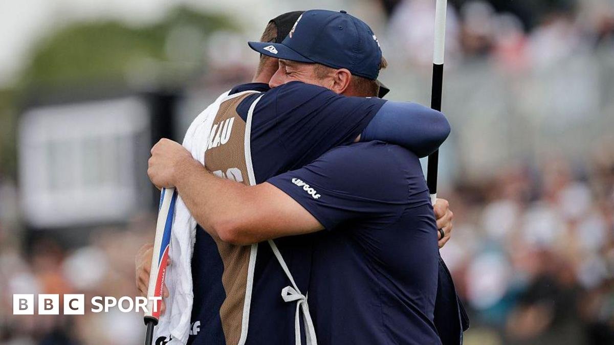 LIV Golf South Africa: Bryson DeChambeau breaks down in tears after play-off win over Jon Rahm secures back-to-back titles