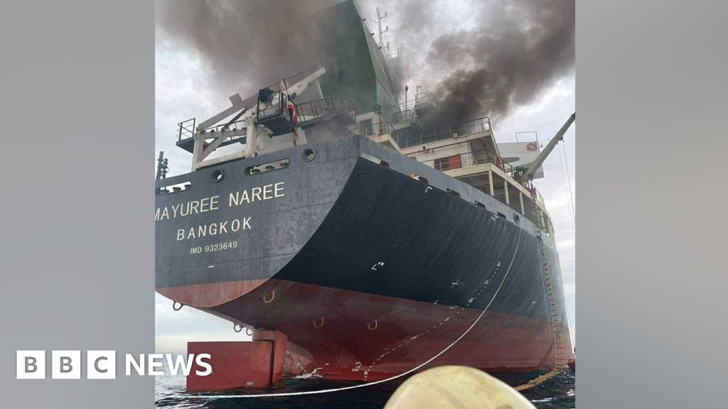 Three ships in Strait of Hormuz hit by 'unknown projectiles'