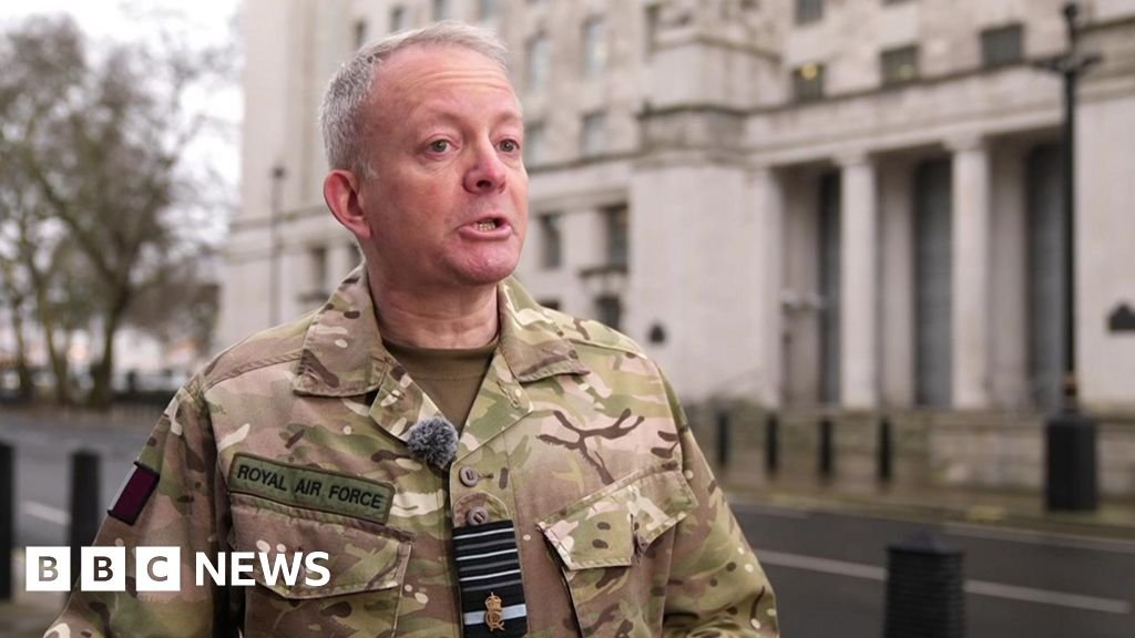 Military chief defends UK response to Middle East conflict