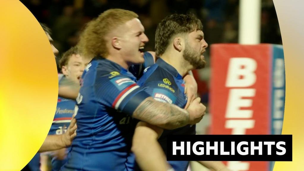 Challenge Cup highlights: Wakefield Trinity beat Leeds Rhinos to reach quarter-finals